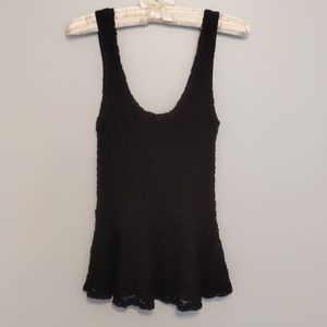 Urban Outfitters Pins and Needles Lace Peplum Top